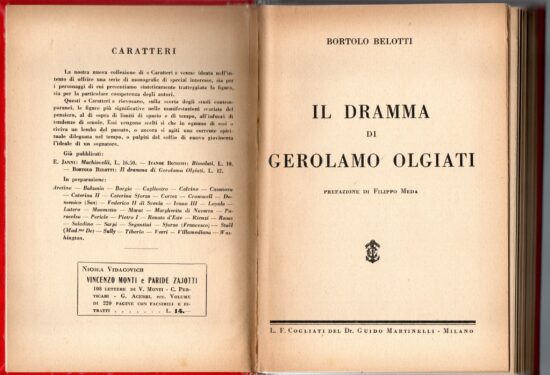 Il dramma di Gerolamo Olgiati - Bortolo Belotti