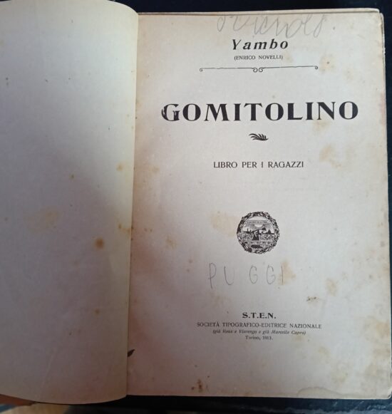 Gomitolino libro per ragazzi - Yambo (Enrico Novelli)