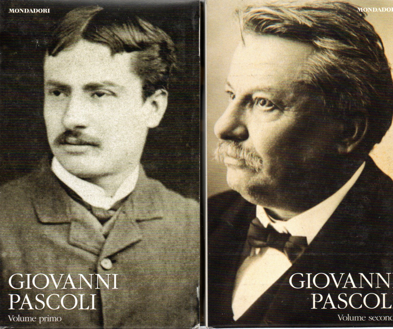 Giovanni Pascoli Poesie e prose scelte 2 volumi - Cesare Garboli (Progetto edi