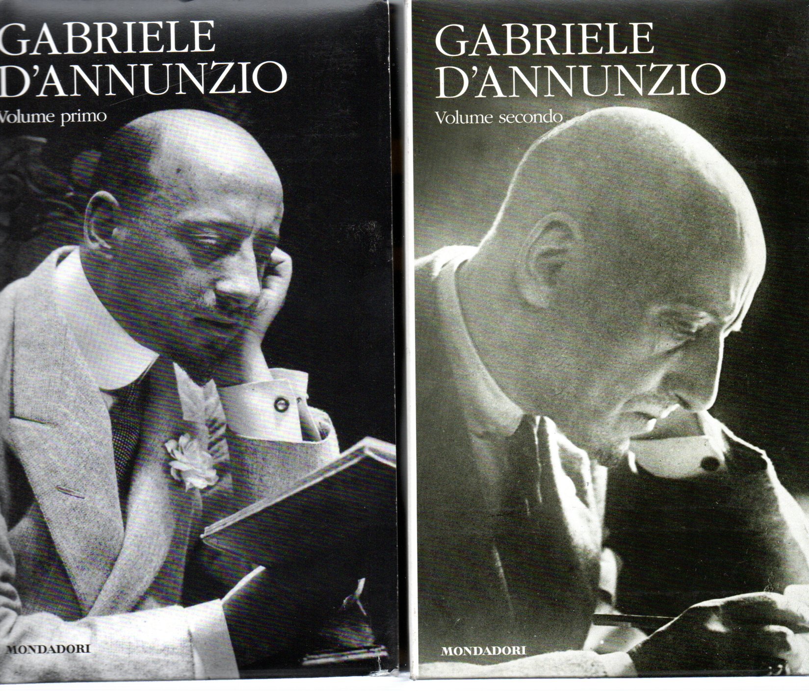 Gabriele D'Annunzio Versi d'amore e di gloria 2 volumi - Annamaria Andreoli, N