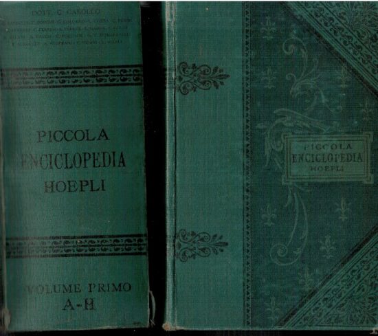 Piccola enciclopedia Hoepli 2 voll.