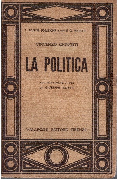 La politica - Vincenzo Gioberti