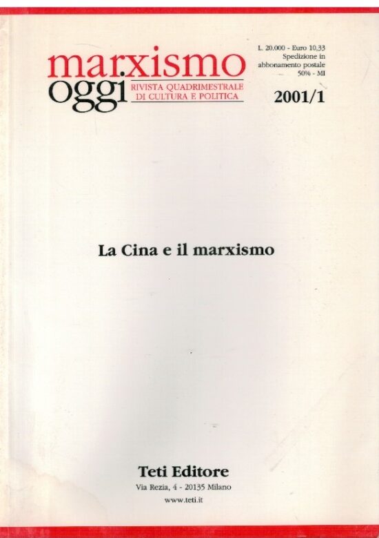 La Cina e il marxismo - AA.VV