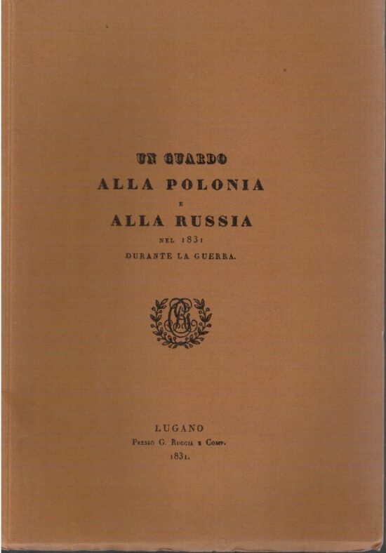 Un guardo alla Polonia e alla Russia nel 1831 durante la guerra
